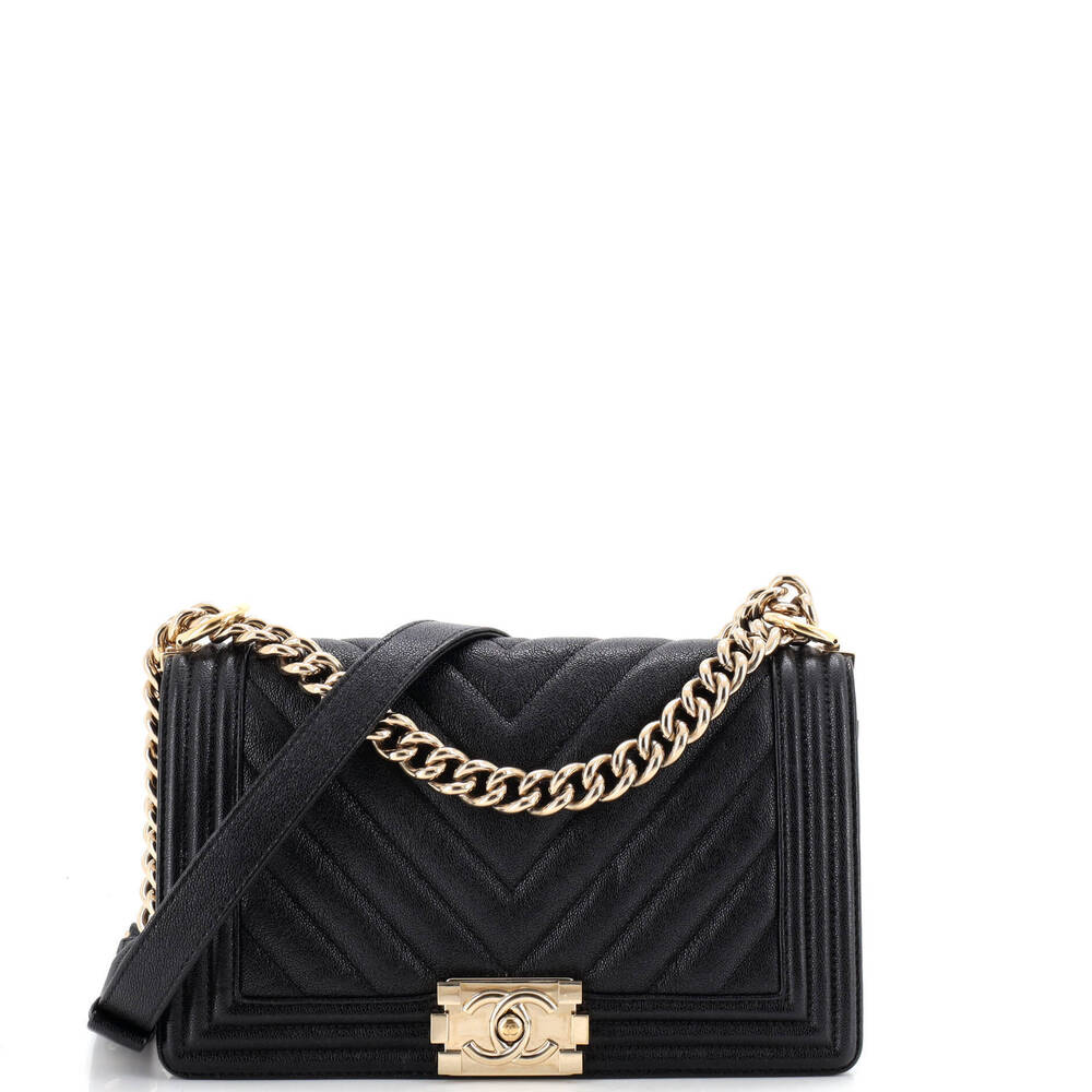 Chanel Old Medium Boy Flap Bag